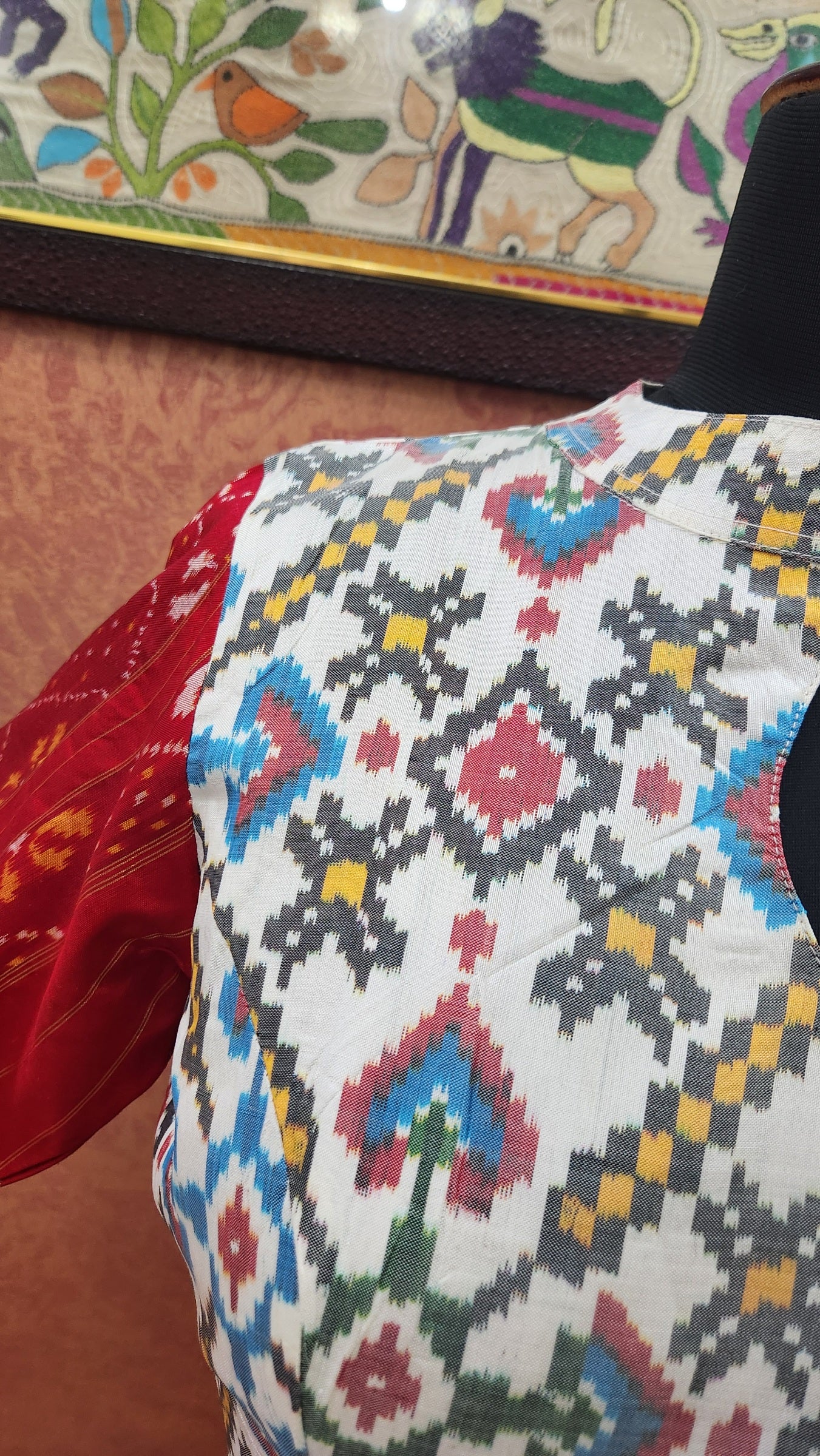 IKAT FABRIC BLOUSE