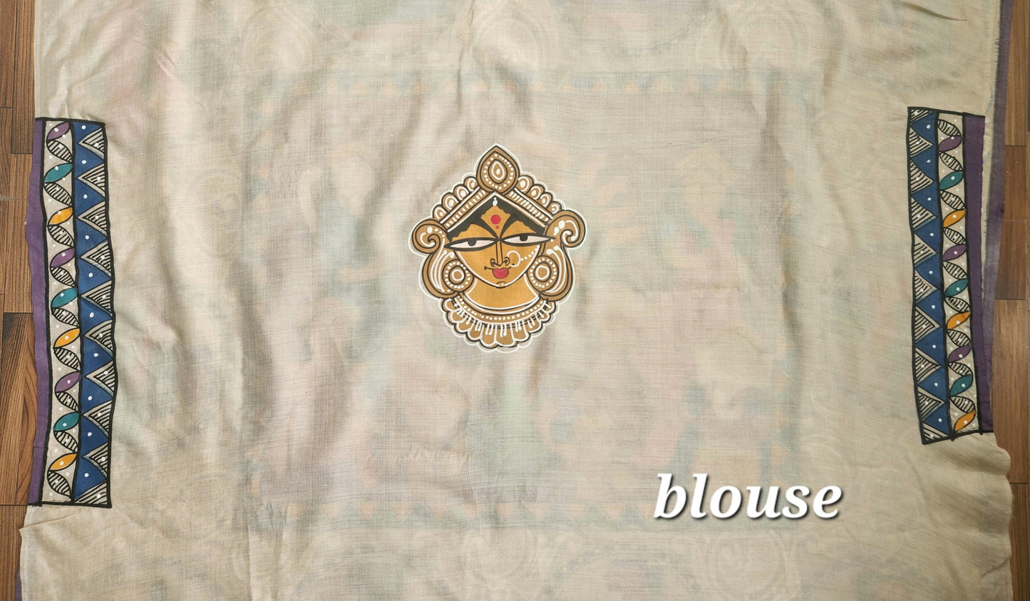 PATTACHITRA HANDPAINTED SAREE