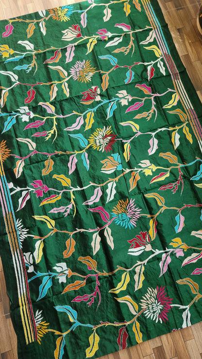DANDELION KANTHA SAREE
