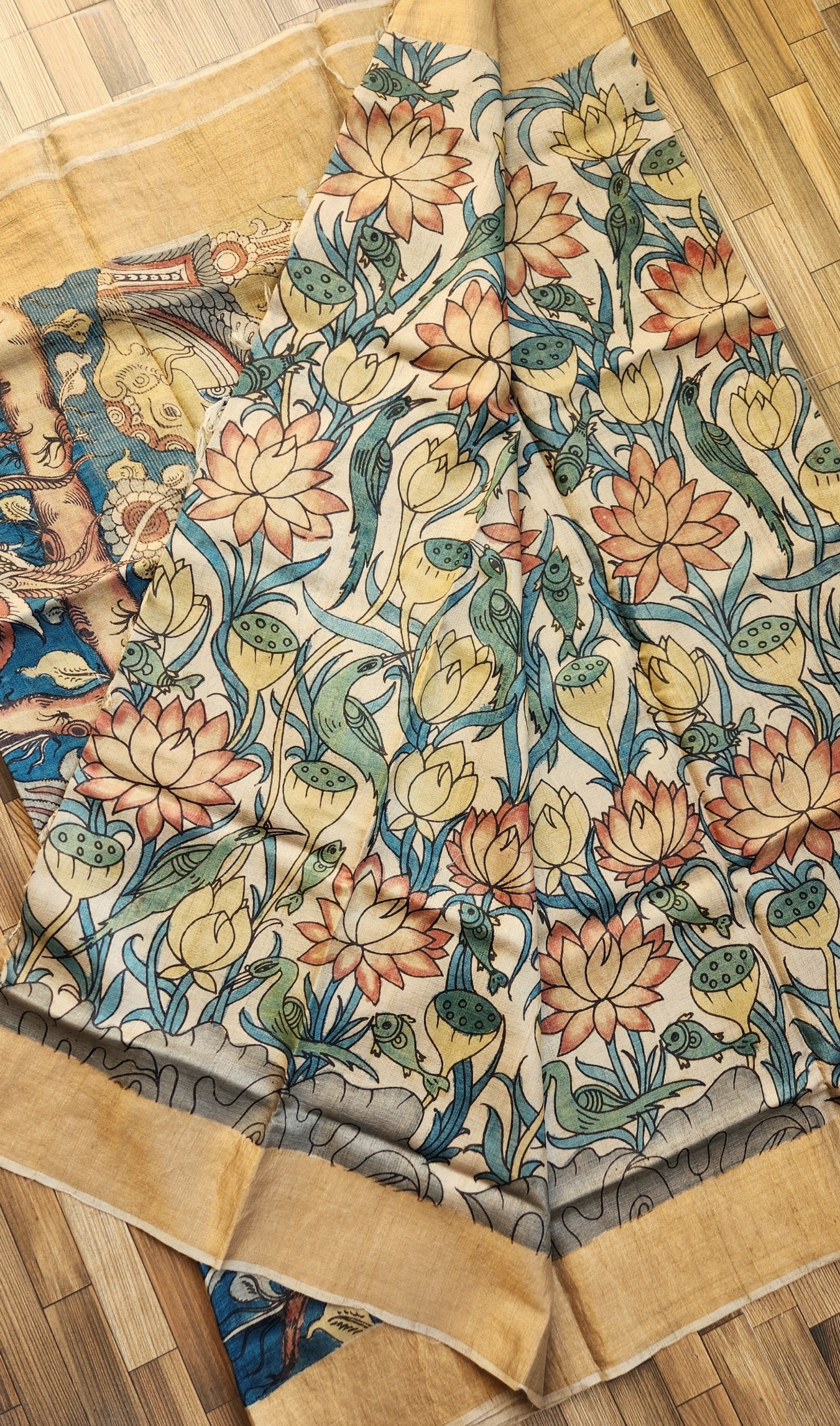 KALAMKARI SILK SAREE - Prakarti