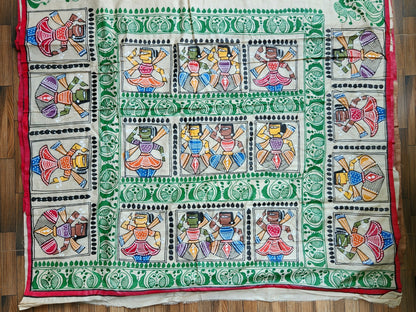PATTACHITRA HANDPAINTED SAREE