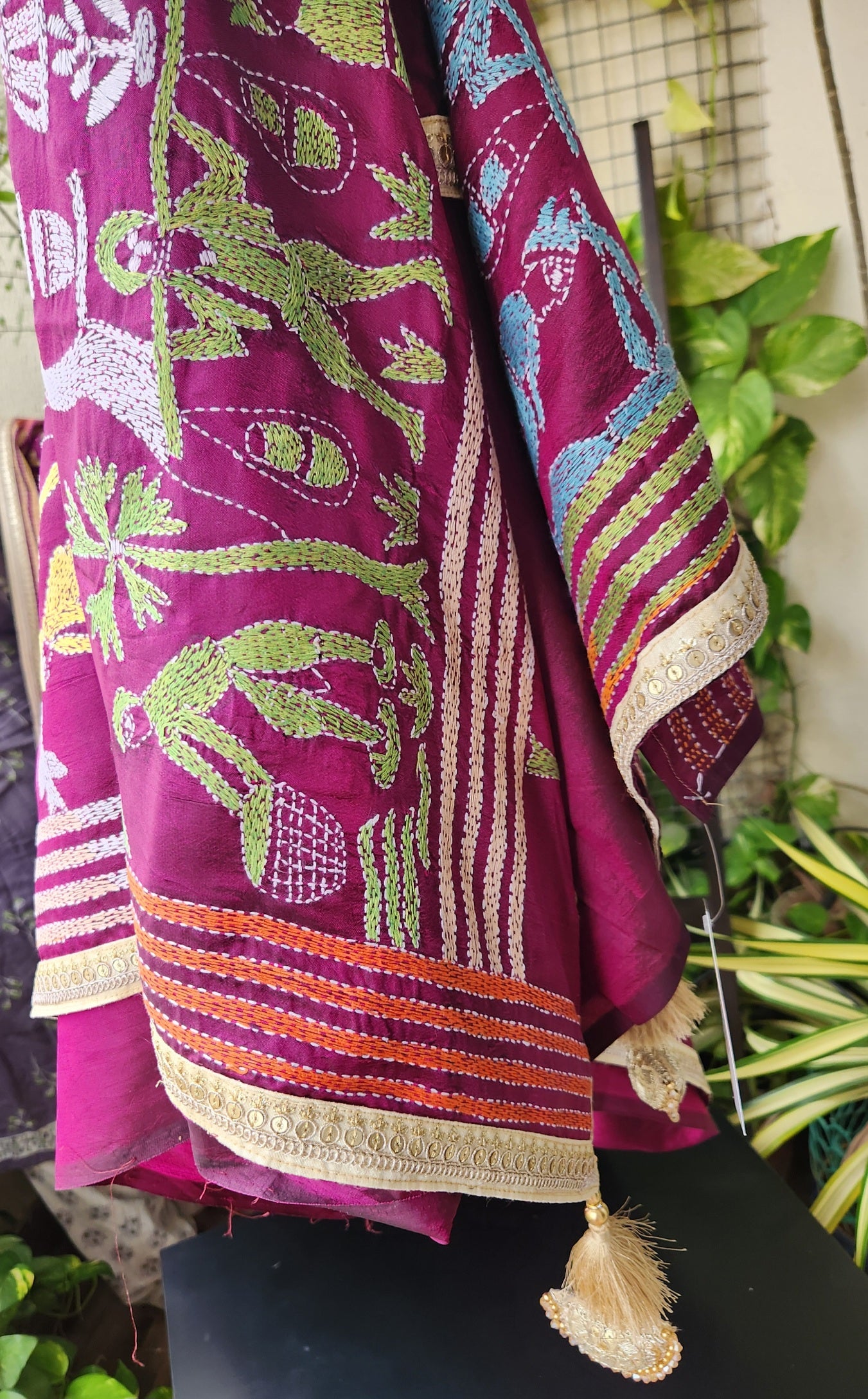 THEME KANTHA SAREE