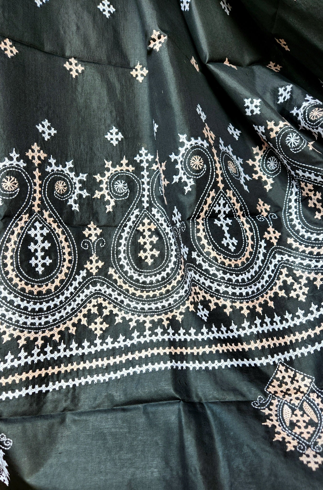 KUTCHWORK SILK DUPATTA