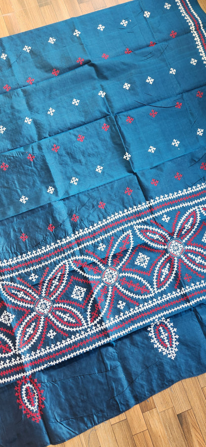 KUTCHWORK SILK DUPATTA