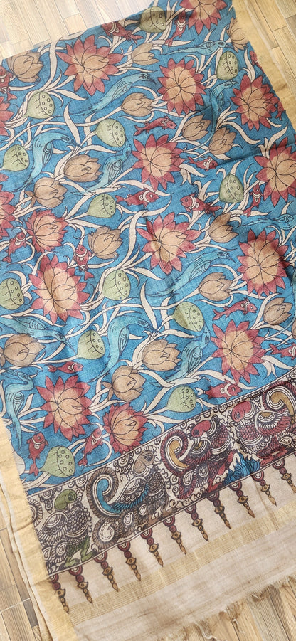 KALAMKARI SILK DUPATTA