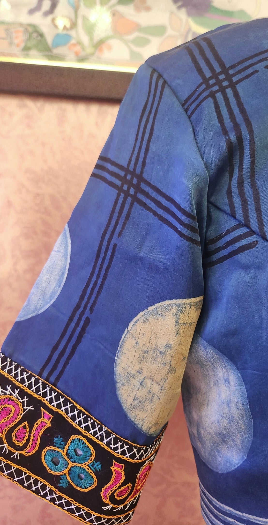 AJRAKH FABRIC BLOUSE