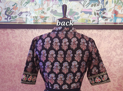 AJRAKH FABRIC BLOUSE