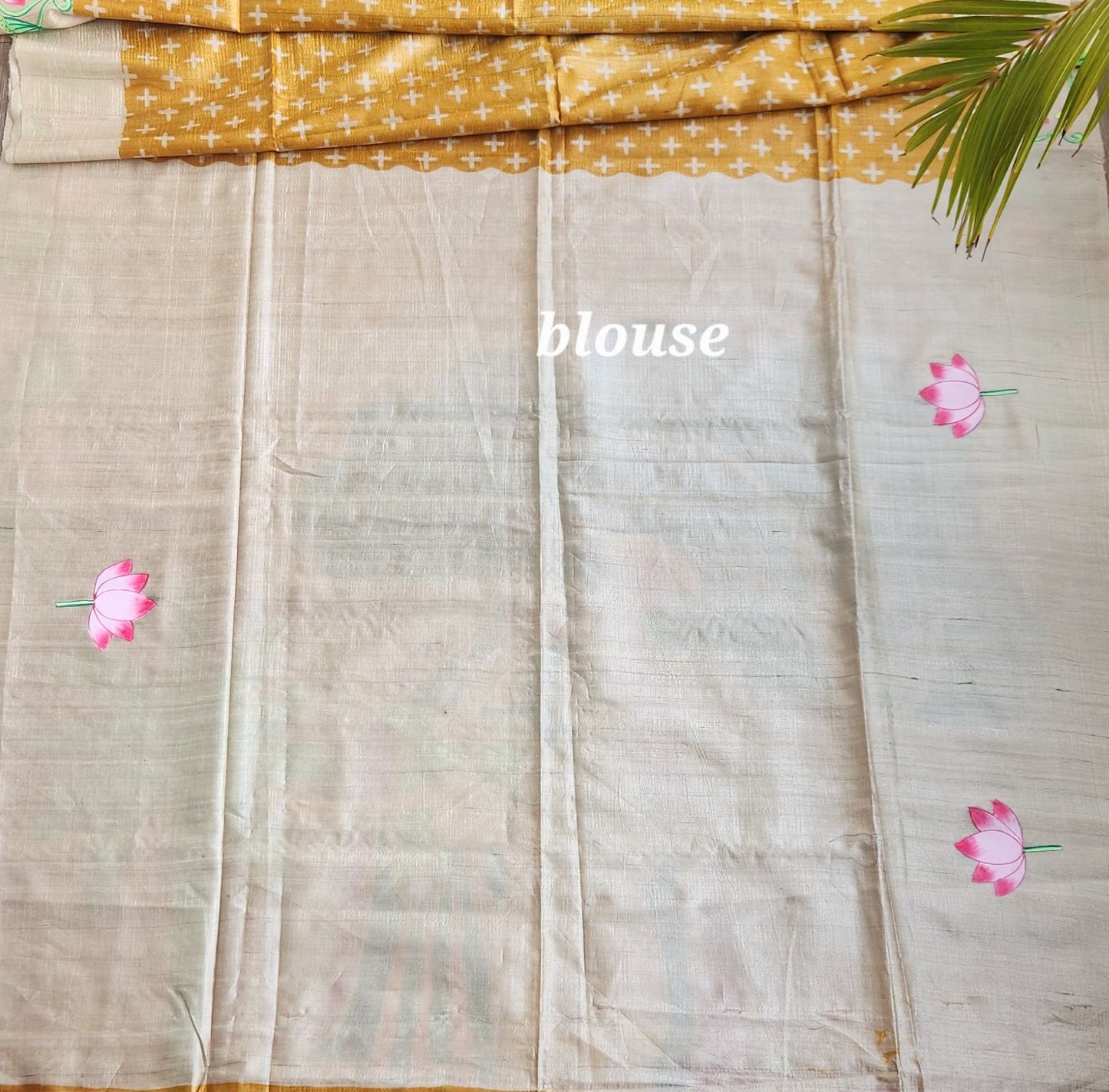 PICHWAI HANDPAINTED SAREE