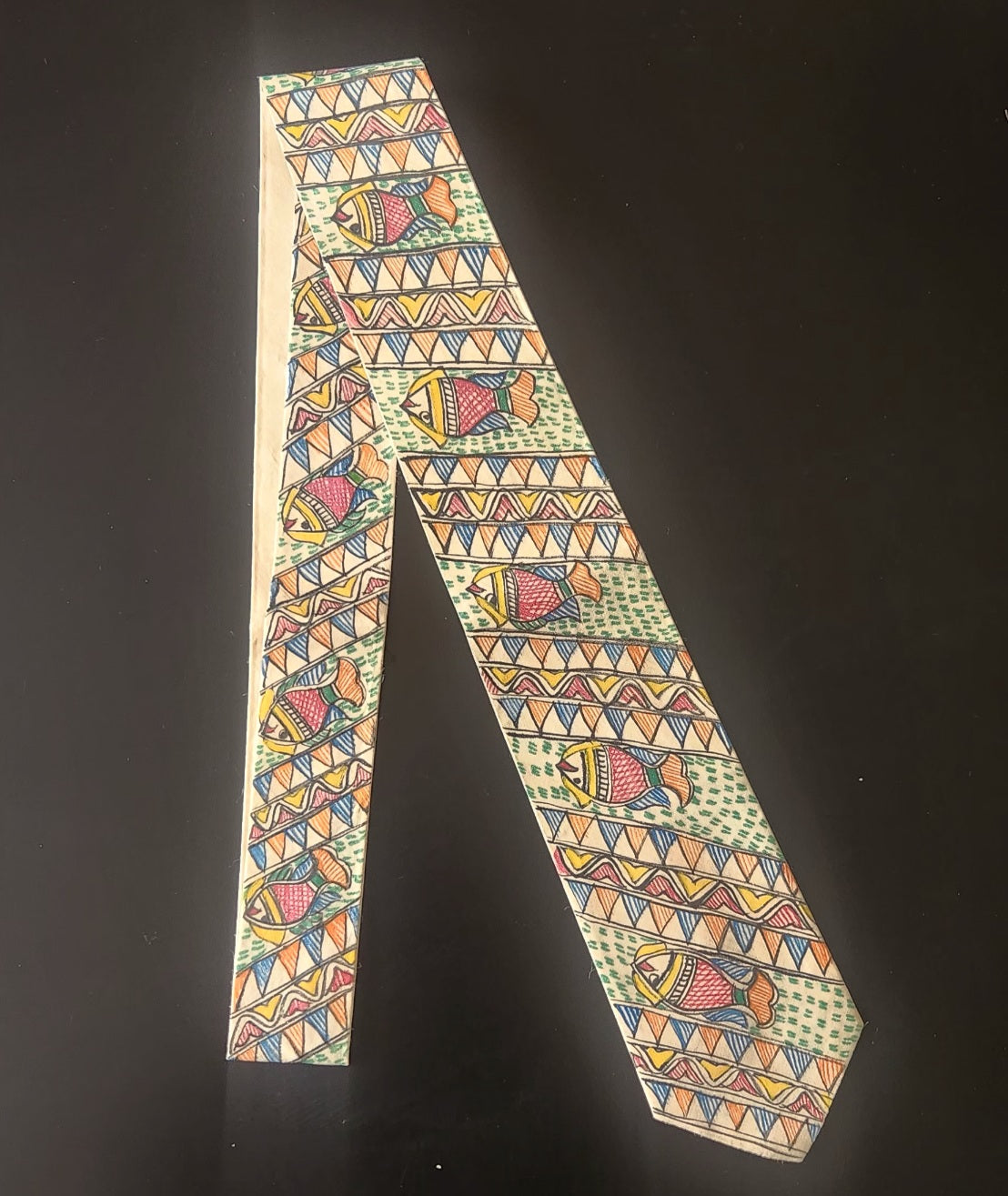 MADHUBANI HANDPAINTED TIE