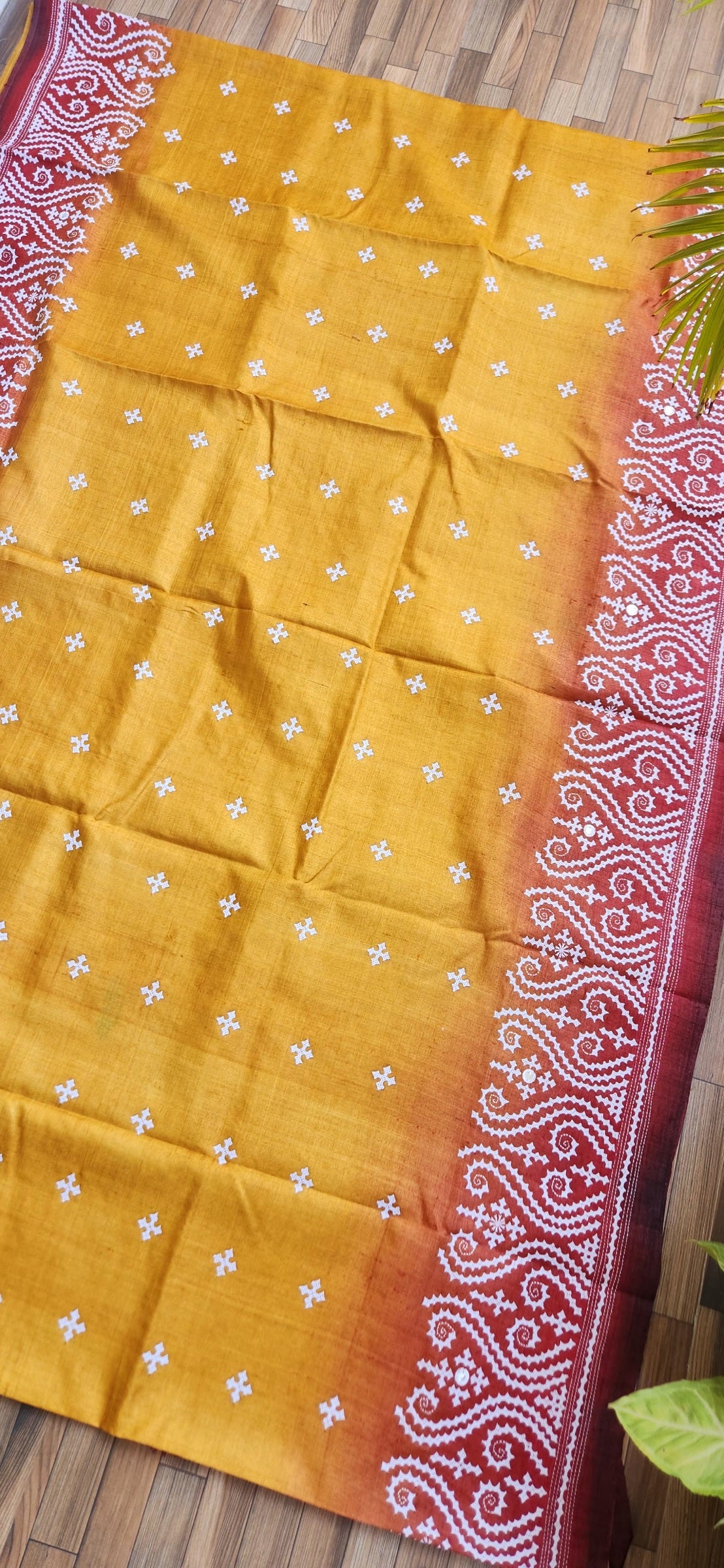 DESIGNER KUTCHWORK SILK SAREE