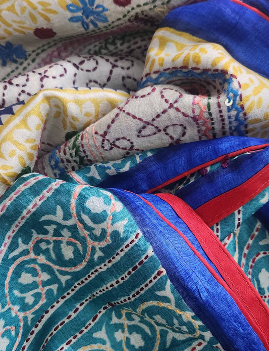 DESIGNER KANTHA SAREE