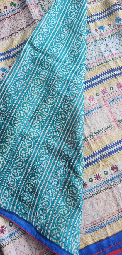 DESIGNER KANTHA SAREE