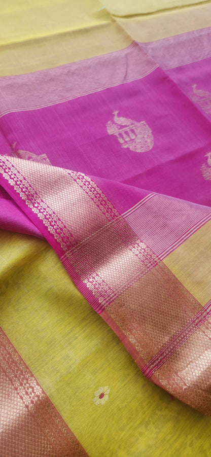 Maheshwari Handloom Saree