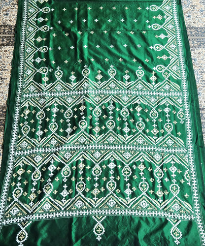 KUTCHWORK SILK SAREE