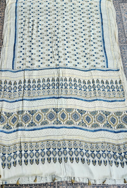 AJRAKH SILK SAREE