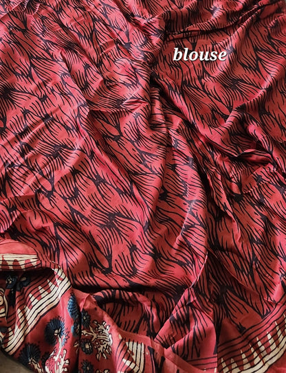 AJRAKH SILK SAREE
