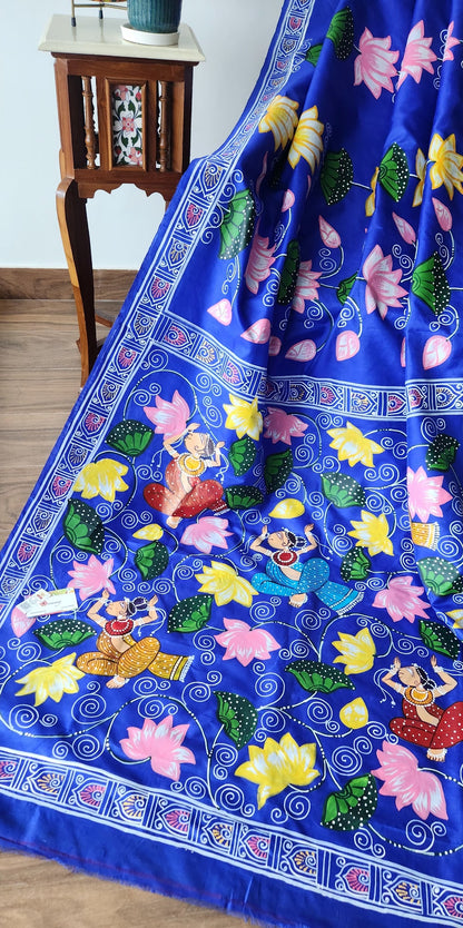 PATTACHITRA HANDPAINTED SAREE