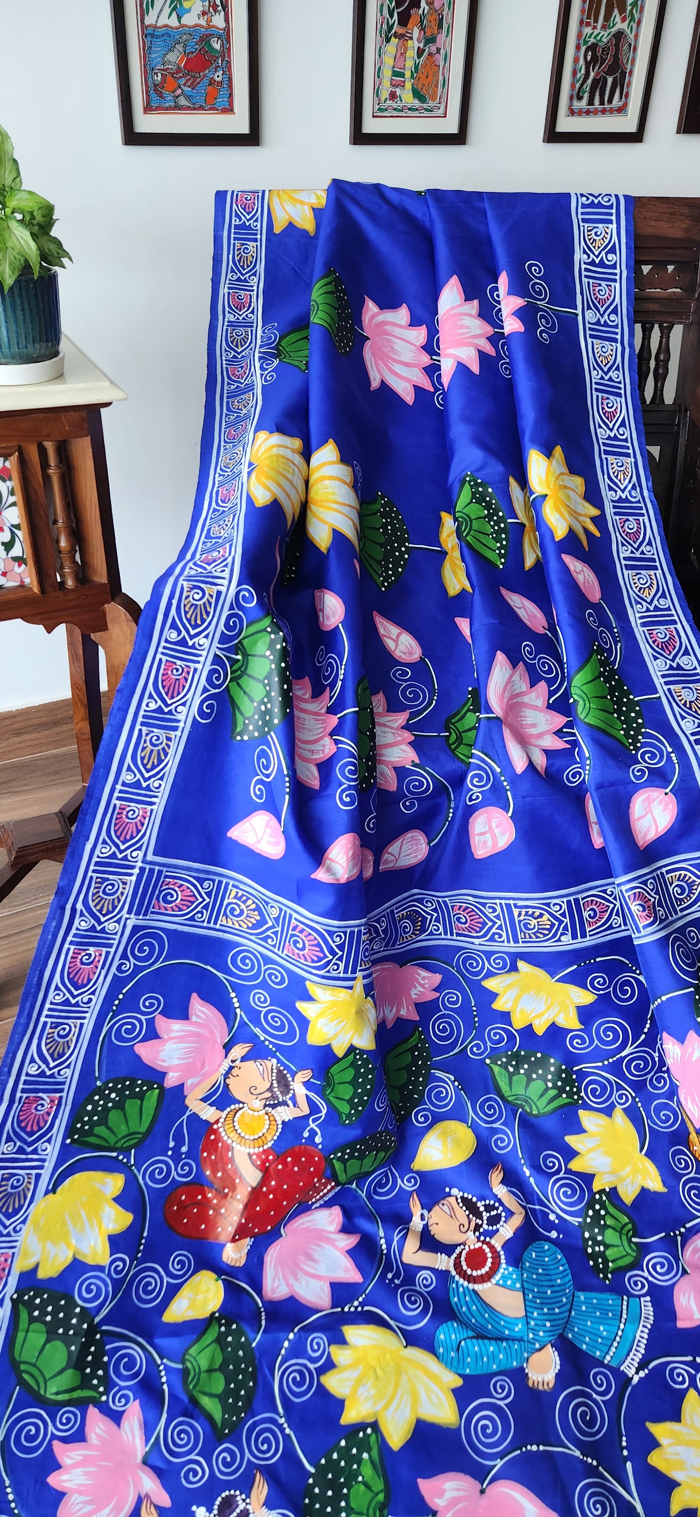 PATTACHITRA HANDPAINTED SAREE