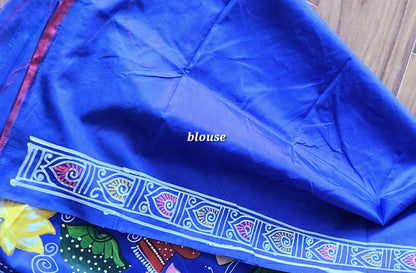PATTACHITRA HANDPAINTED SAREE