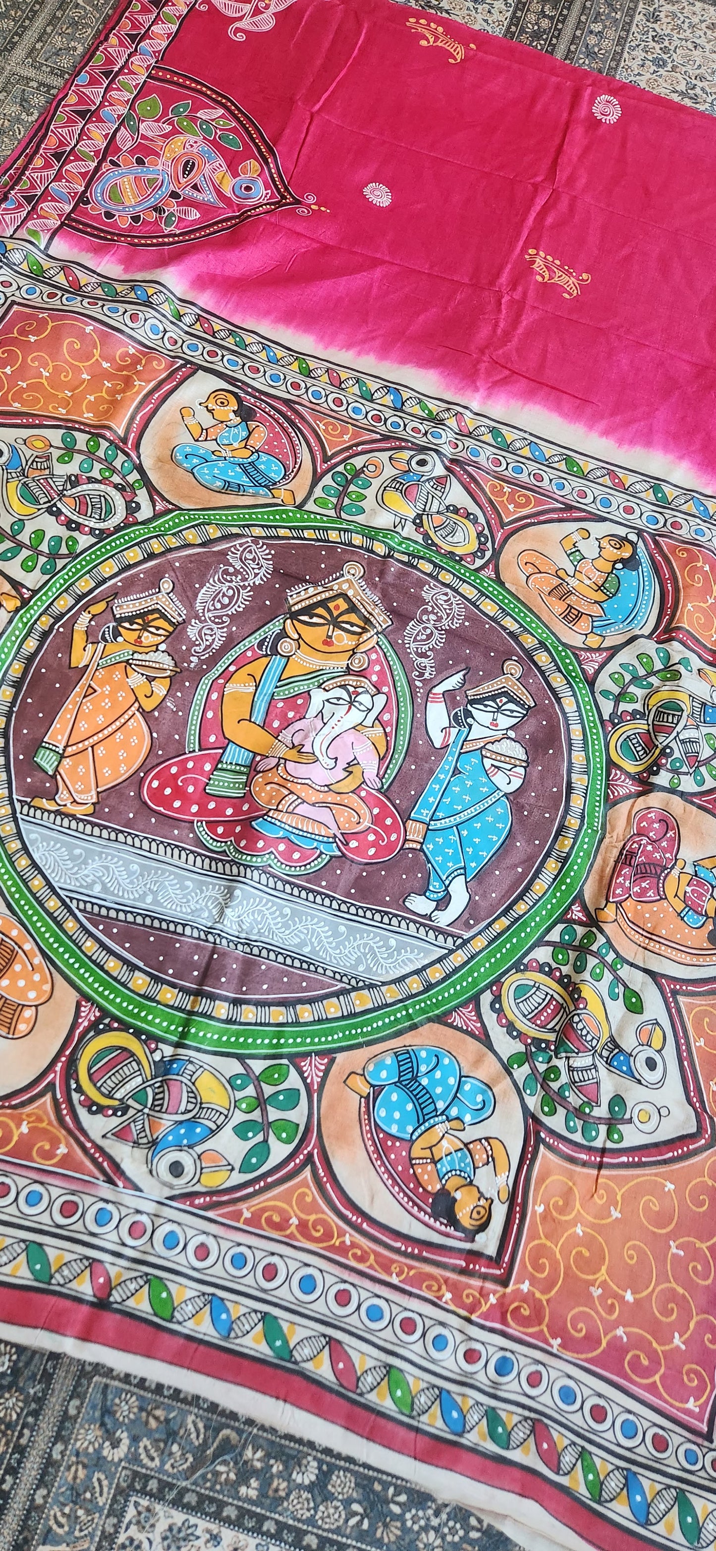 LAKSHMI JI PATTACHITRA SAREE