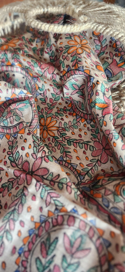 MADHUBANI SILK DUPATTA