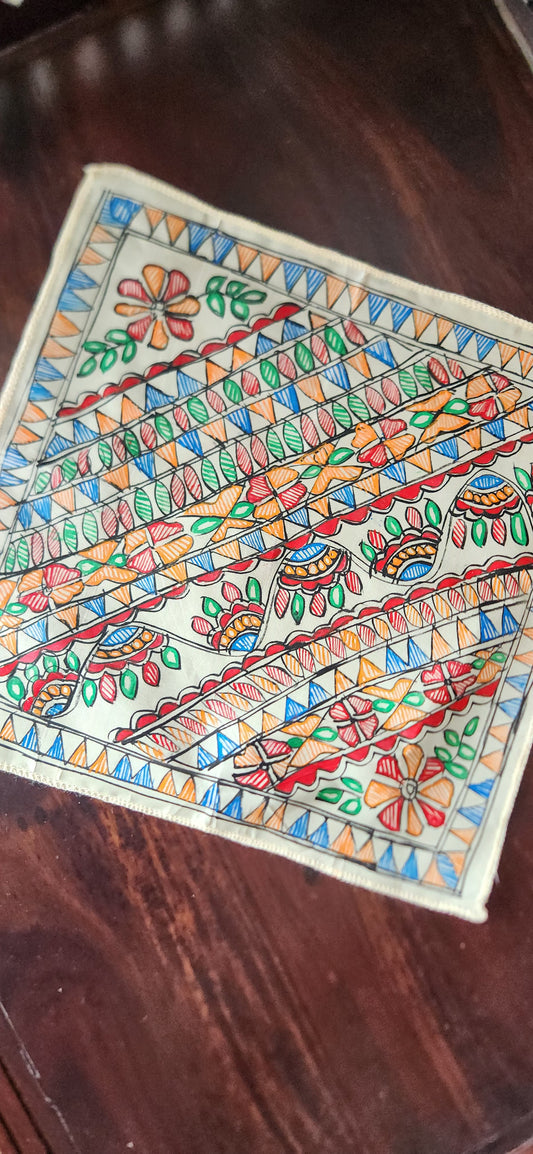 Pocket Square- Madhubani