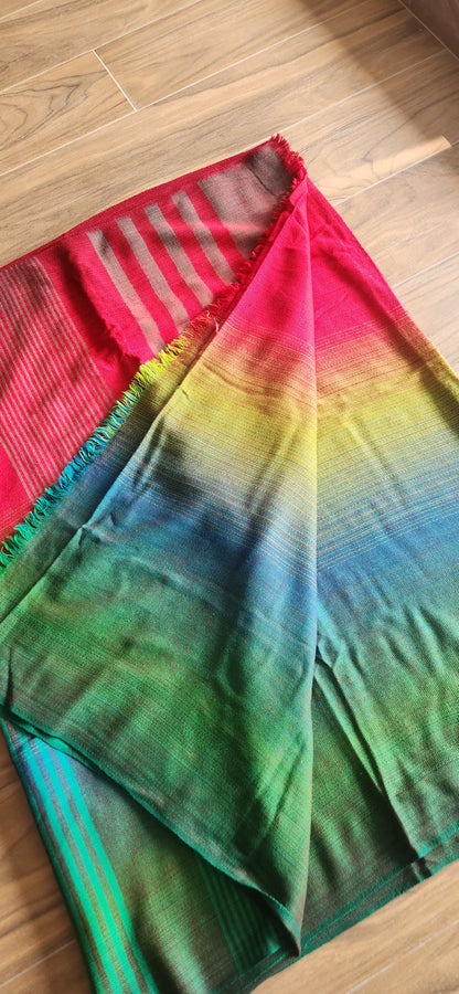 Woolen Handwoven Saree