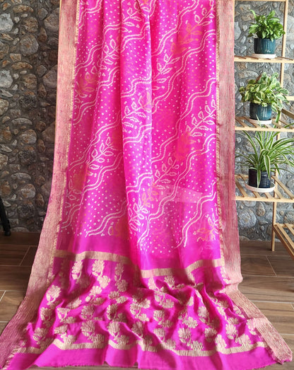 Bandhani Saree