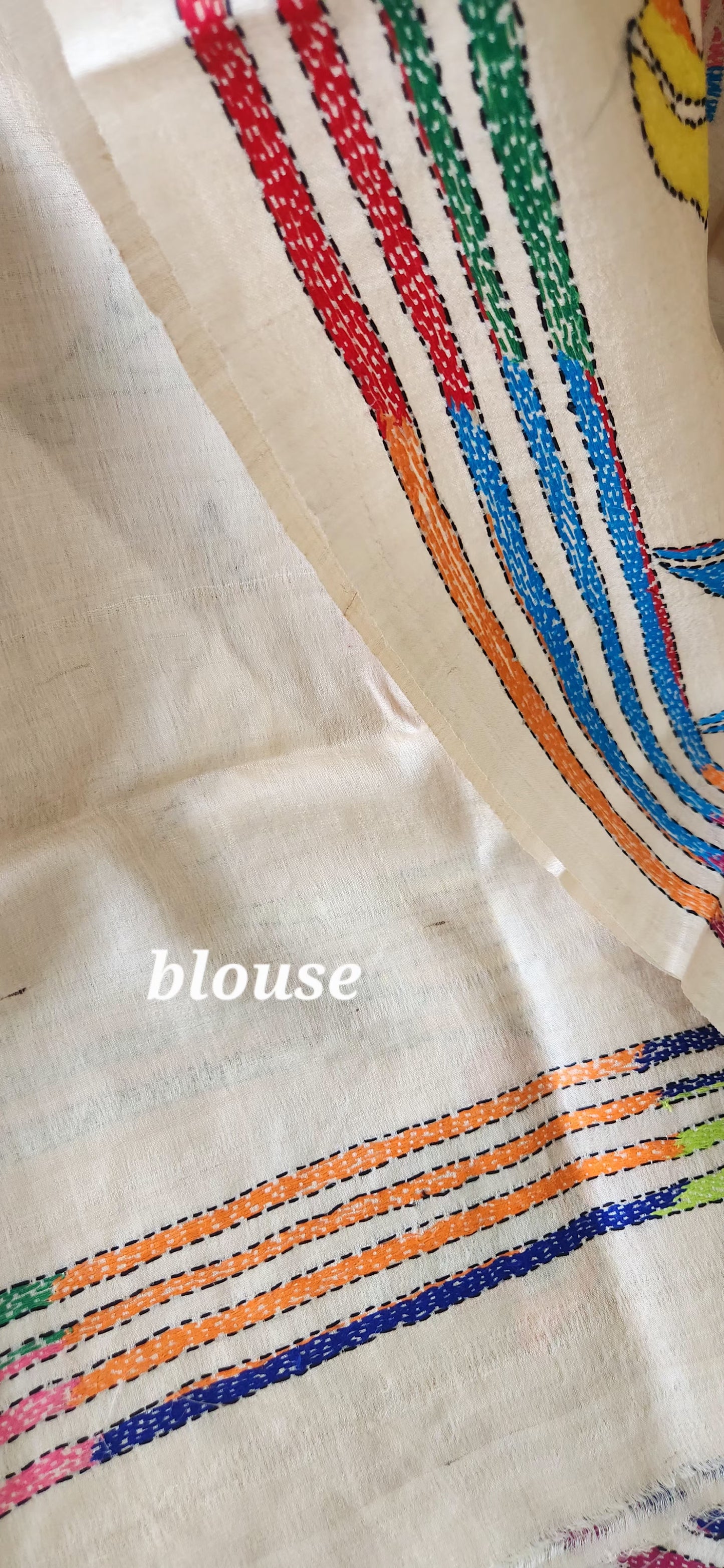 DANDELION KANTHA SAREE