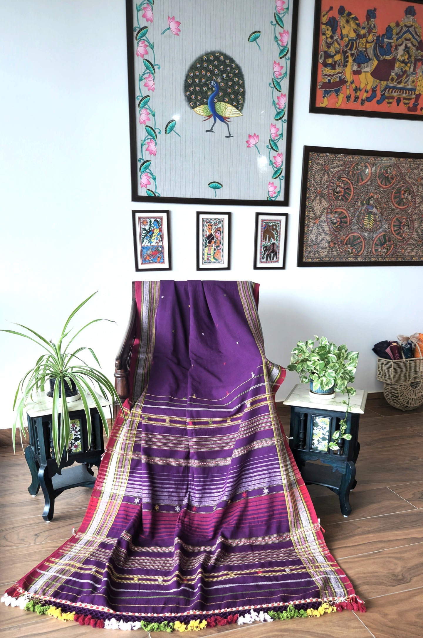 bhujodi sare ehandloom saree cotton saree Gaatha iTokri saree for officewear handmade saree
