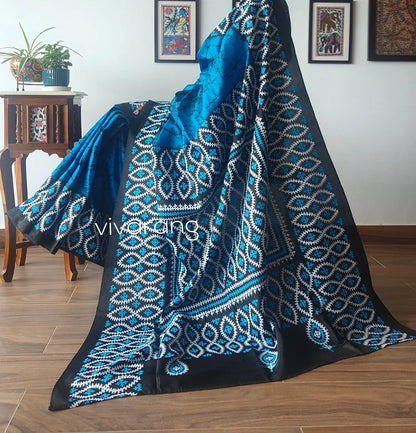 BATIK KUTCHWORK SAREE