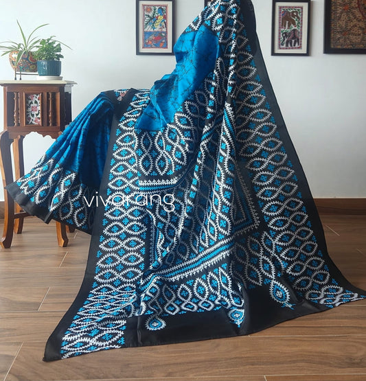 BATIK KUTCHWORK SAREE