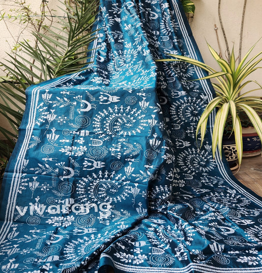 WARLI KANTHA DUPATTA