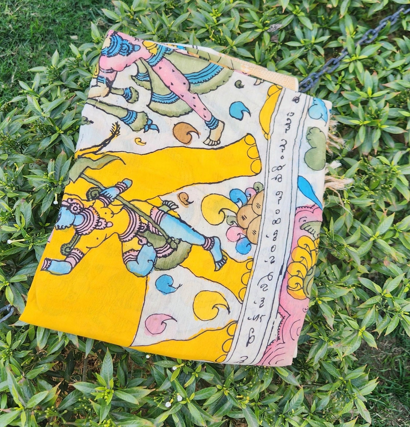KALAMKARI SILK DUPATTA