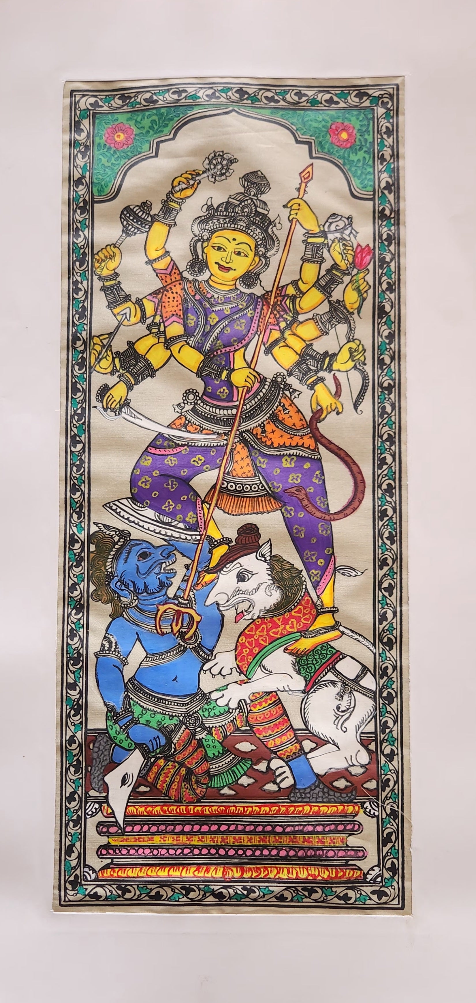 Durga Ma painting Indian gifts home decor