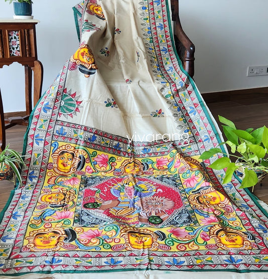 DURGA JI PATTACHITRA SAREE