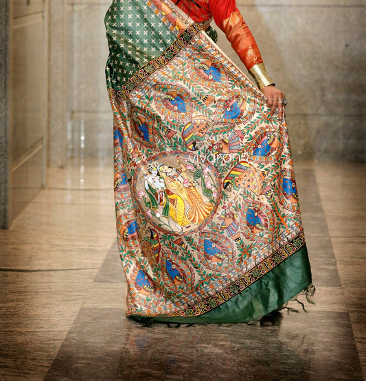 ESSENCE OF INDIA SAREE - KANHA