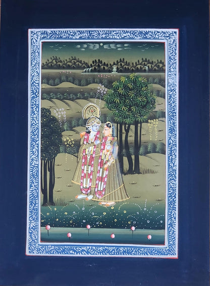 For Neha - 2 paintings 1 saree