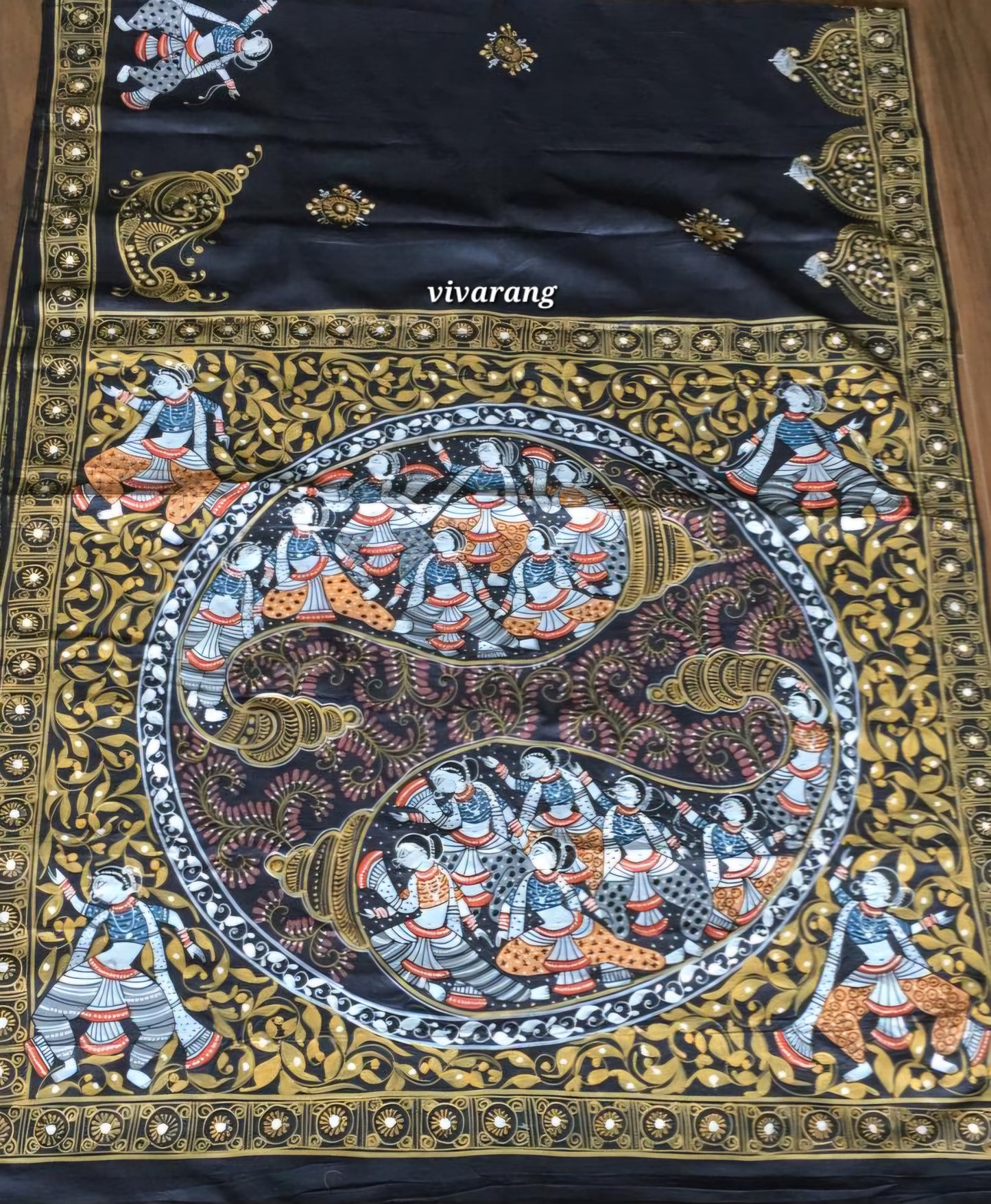 PATTACHITRA HANDPAINTED SAREE