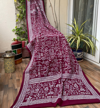 KANTHA COTTON DUPATTA