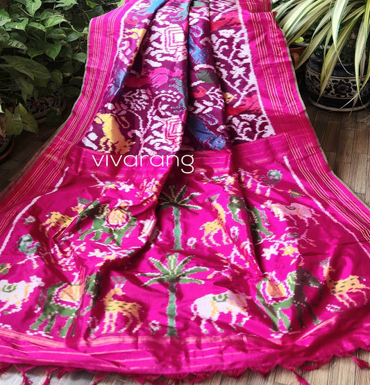 Ikat silk saree patola saree wedding saree