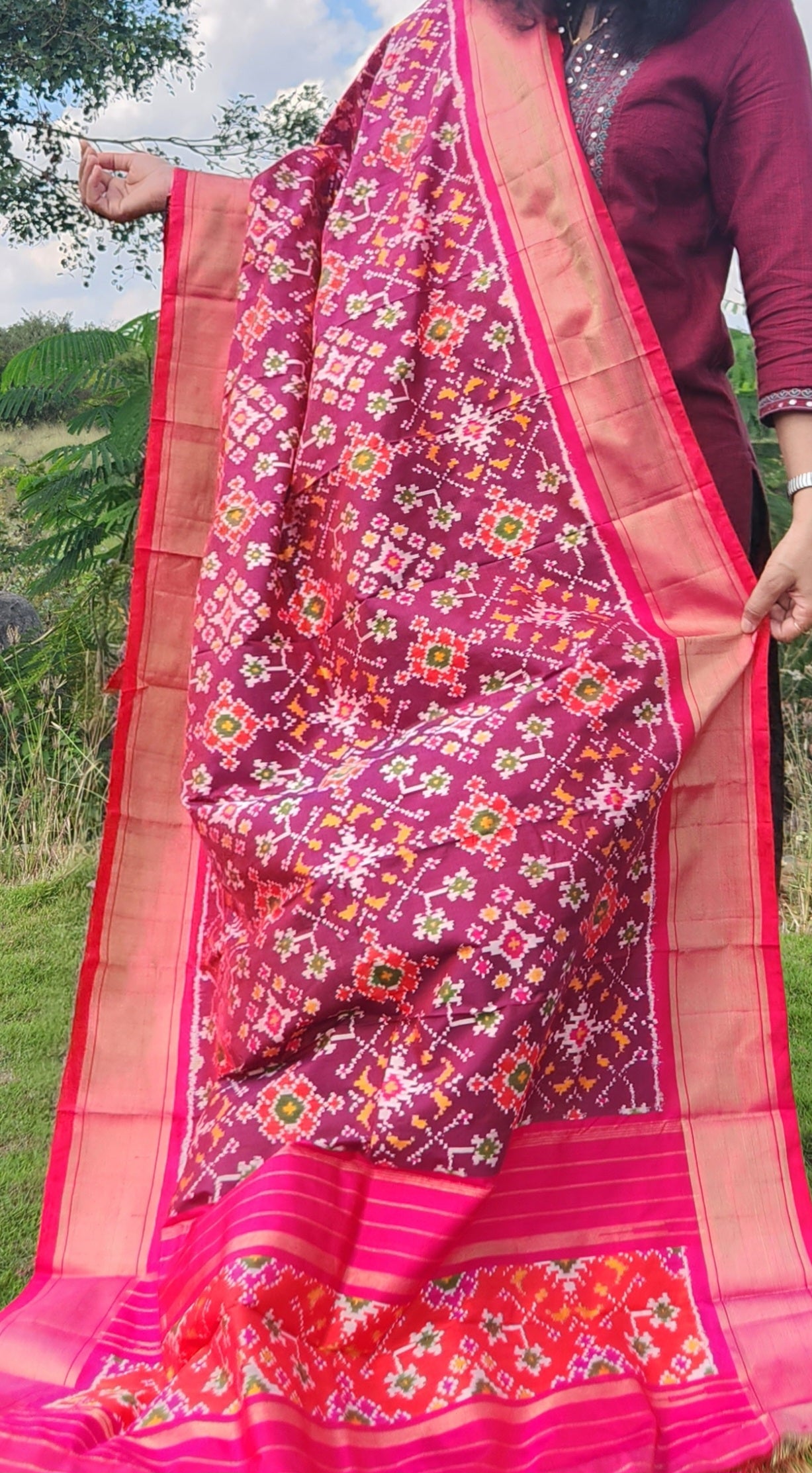 Patola Silk Dupatta