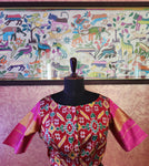 IKAT FABRIC BLOUSE
