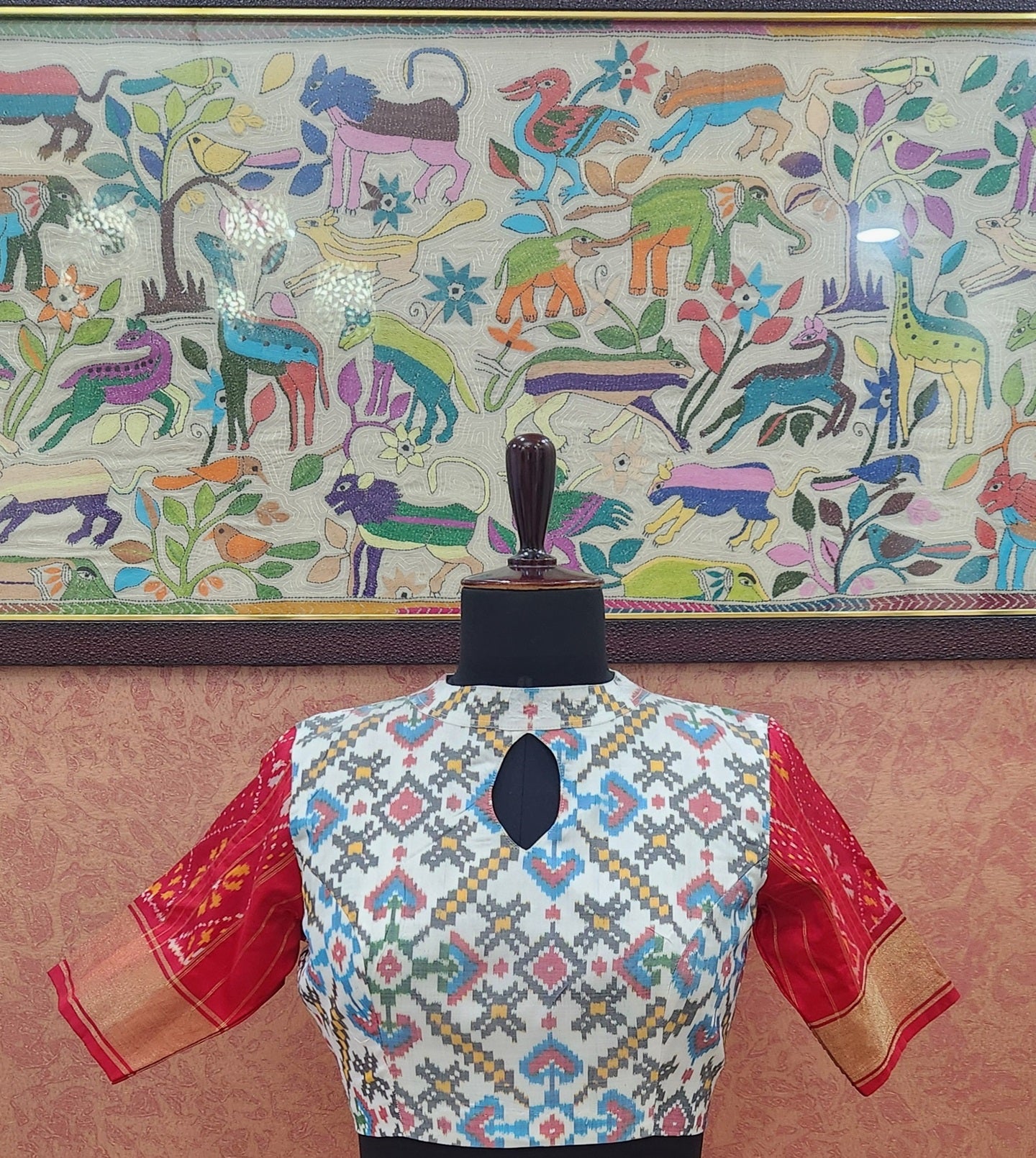 IKAT FABRIC BLOUSE