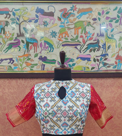 IKAT FABRIC BLOUSE