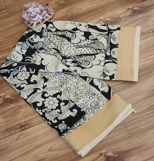 KALAMKARI SILK SAREE