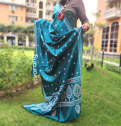KUTCHWORK SILK DUPATTA