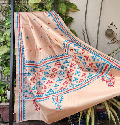 KUTCHWORK SILK DUPATTA