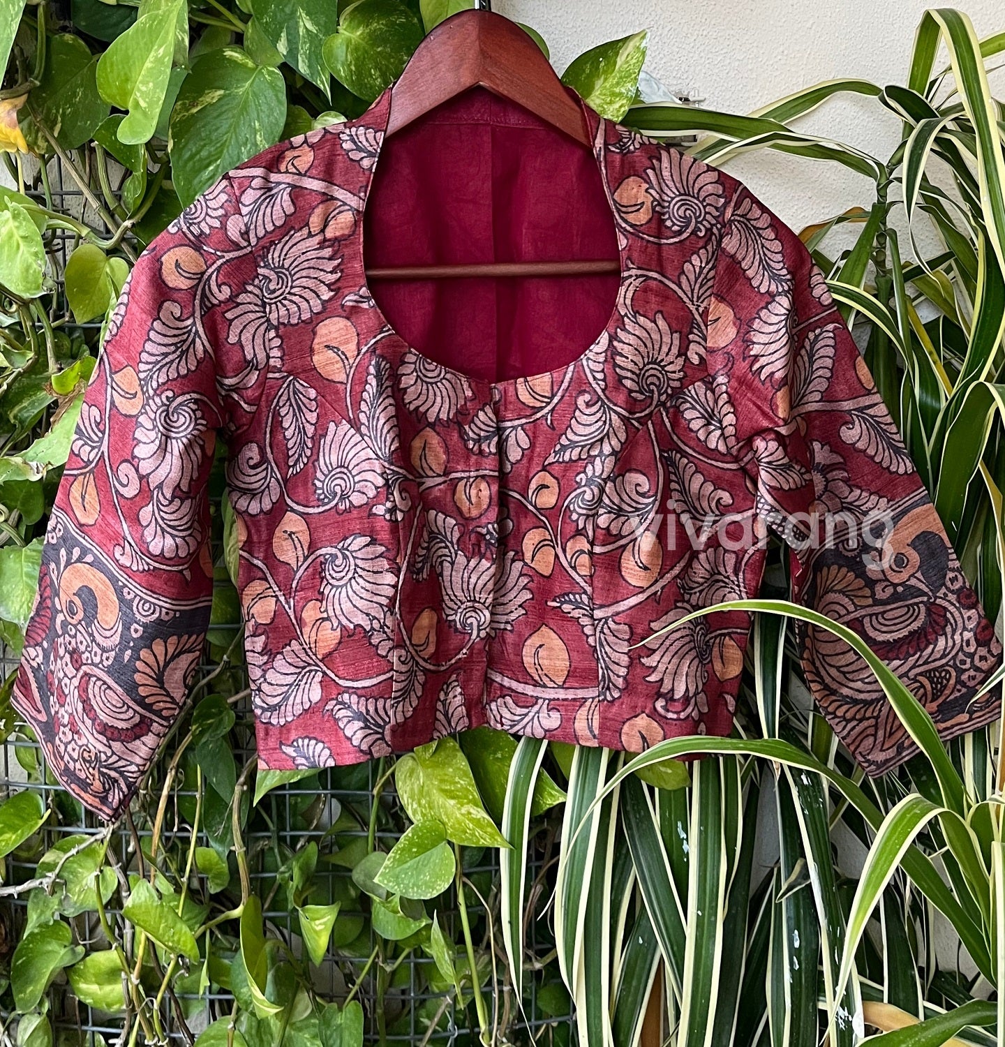 KALAMKARI FABRIC BLOUSE