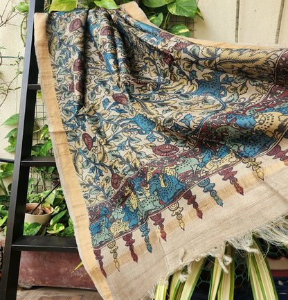 KALAMKARI SILK DUPATTA